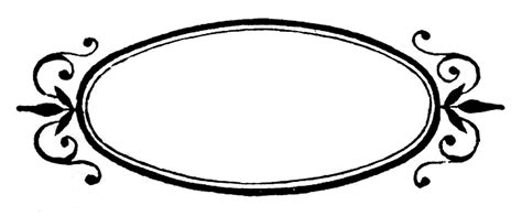 oval borders clipart