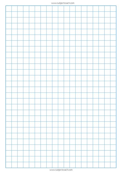 printable graph paper cm   paper subjectcoach graph paper