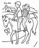 Coloring Horse Pages Printable Horses Kids Colouring Color Print Animal Sheets Pony Rides Girls Choose Board Cat sketch template