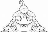 Coloring Buu Majin Pages Draw Dragon Ball Drawing Step Clipart Library Popular Dragoart sketch template