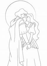 Swan Princess Coloring Pages Disney Odette Non Barbie Princesses Derek Wedding Popular Drawings Library Clipart sketch template