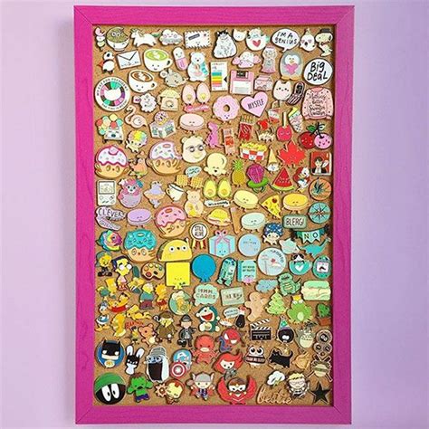 cute ways to display your enamel pins pin collection