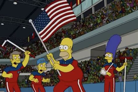 the simpsons somehow predicted the outcome of the men s curling final at the 2018 winter