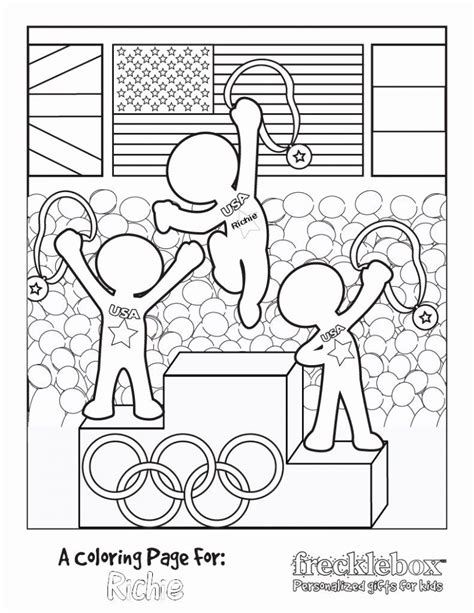 winter olympics coloring page    personalized olympic