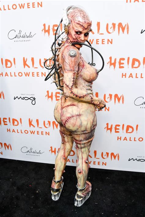 Heidi Klum Wins Halloween With Her Creepiest Costume To Date