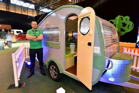 World S Largest Lego Camper Van On Show At Nec Expo