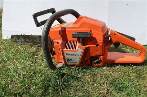 Husqvarna Mod 51 Air Injection 16 Chain Saw Live And Online Auctions