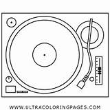 Turntable sketch template
