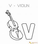 Violin Letter Coloringhome Elmo Preschooler sketch template