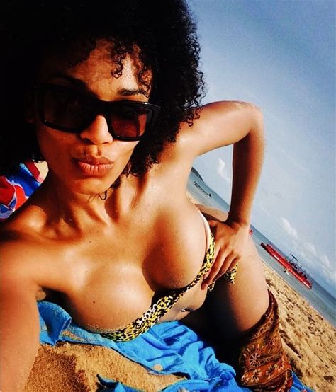 mzansi actress pearl thusi modeling topless and looking hot as hell black celebs leaked