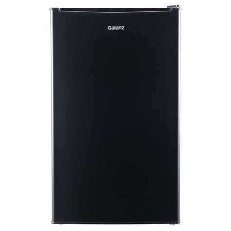 galanz  cu ft single door compact refrigerator black estar costless wholesale