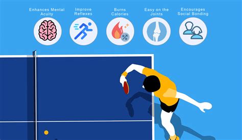 health benefits  playing table tennis