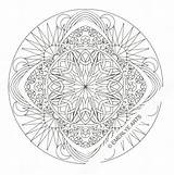 Coloring Celestial Pages Mandala Emerlye Designlooter 53kb 500px Template sketch template