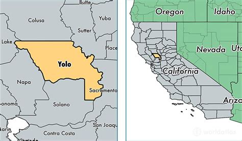 yolo county california map  yolo county ca   yolo county