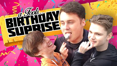 Birthday Surprise Challenge Happy Birthday Kieran Youtube