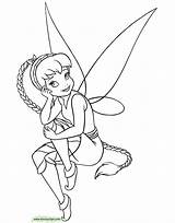 Fawn Coloring Pages Disney Fairies Fairy Disneyclips Tinker Bell Tinkerbell Printable Colouring Silvermist Princess Pixie Hollow Kids Sheets Drawings Horse sketch template