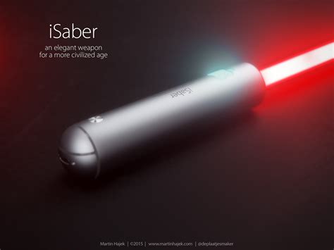 apple isaber is the star wars vii weapon if jony ive