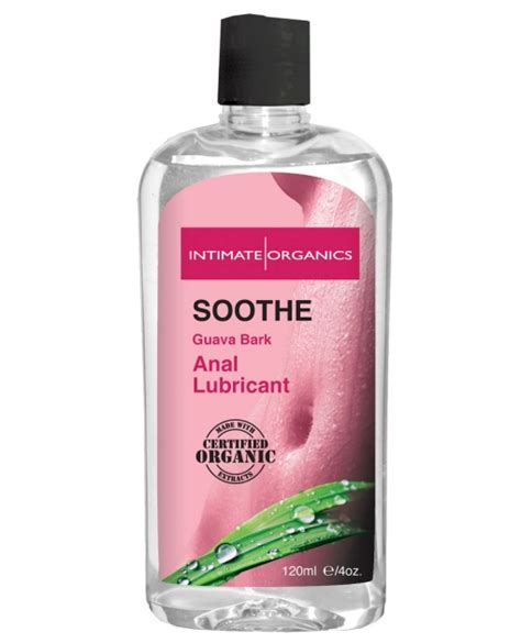Soothe Organic Anti Bacterial Anal Lubricant 4 Oz Intimate Organics