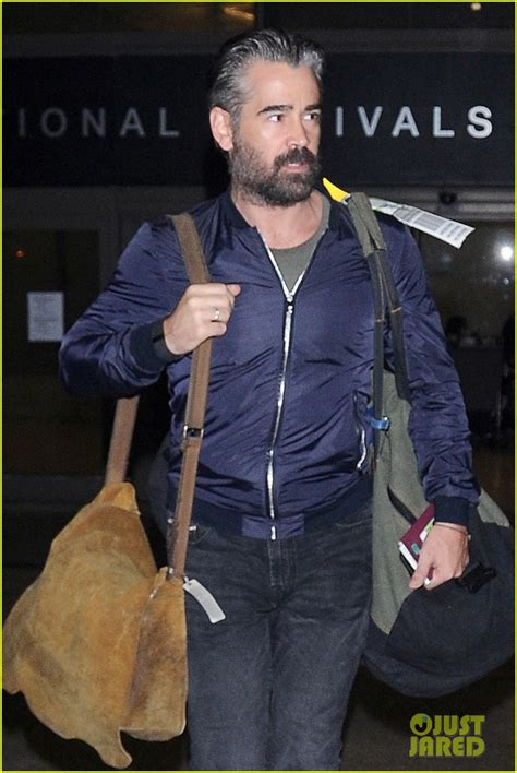 colin farrell sports gray hair during his latest outing photo 3726422