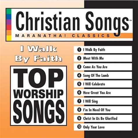 christian songs i walk by faith various artists songs