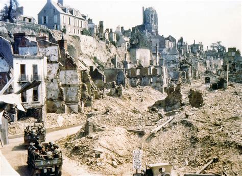 historical  ww destroyed city
