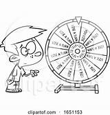 Wheel Cartoon Spinning Boy Toonaday Outline 2021 sketch template
