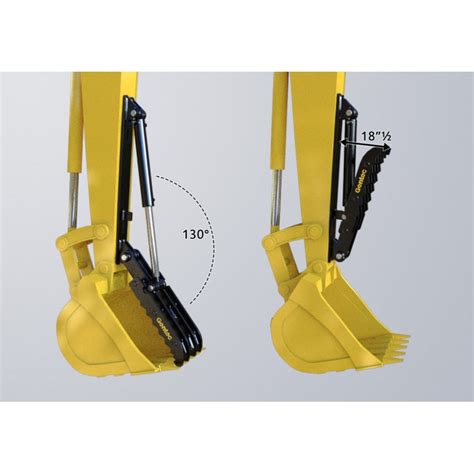 Gentec Hydraulic Excavator Thumb Ransome Attachments