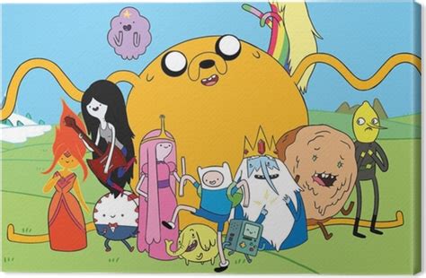 Cuadro En Lienzo Adventure Time Finn And Jake • Pixers® Vivimos Para
