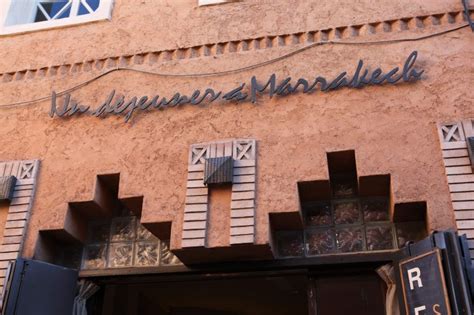 dejeuner  marrakech cafe marrakech marrakech morocco restaurant