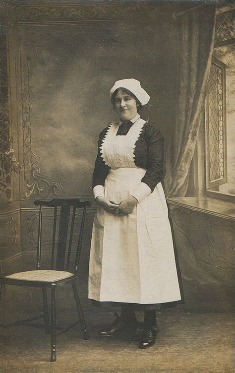 Edwardian Maid Housekeeper Victorian Maid Vintage Portraits Maid