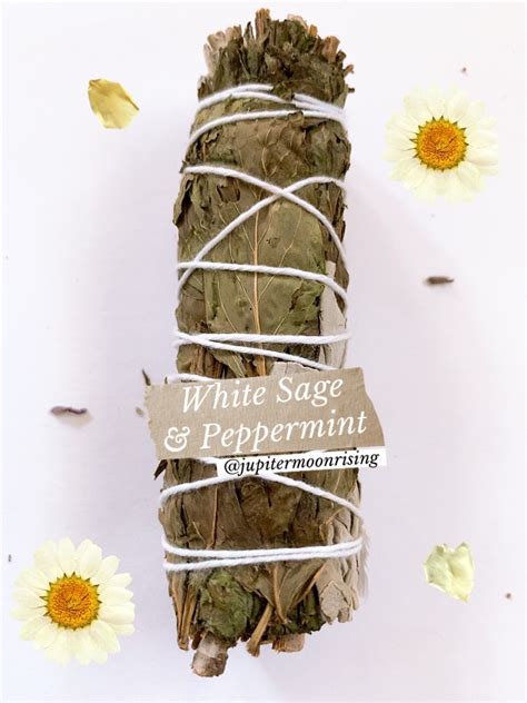 White Sage And Peppermint Jupiter Moon Rising