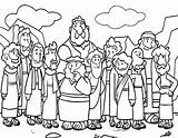 Disciples Jesus Coloring Pages His Printable Calling Olympic Torch Kids First Munion Cartoon Color Holy Getcolorings Template Lovely Getdrawings Print sketch template