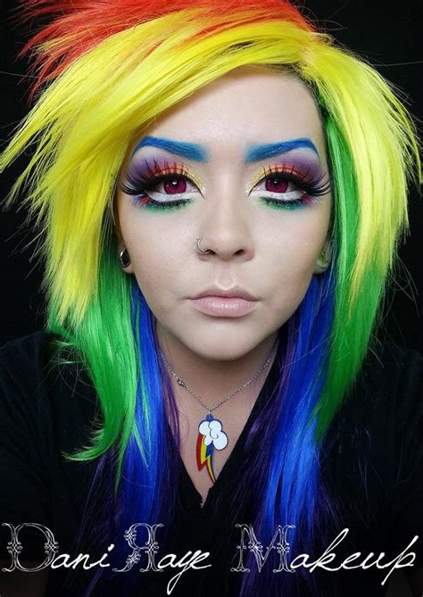Beautiful Rainbow Dash Makeup 9 Rainbow Dash Cosplays