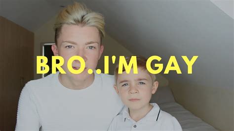 Coming Out Gay To My 5 Year Old Brother Youtube