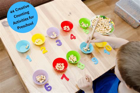 creative counting activities  preschool teaching expertise