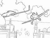 Planes Ishani Dusty Disney Coloring Flying Together sketch template