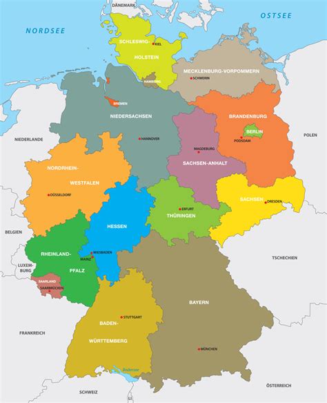 deutsche bundeslaender einwohnerzahl auslaenderanteil liste flagge