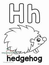 Hedgehog Preschool Easypeasylearners Learners Peasy sketch template