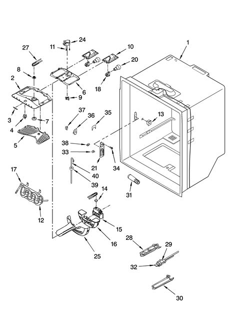 kitchenaid fridge parts list freegetpv