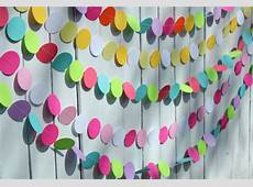 Birthday Party Decorations . Paper Garland Party by TeroDesigns