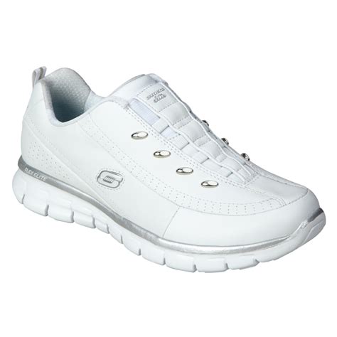 womens white athletic shoe classic style  comfort  sears