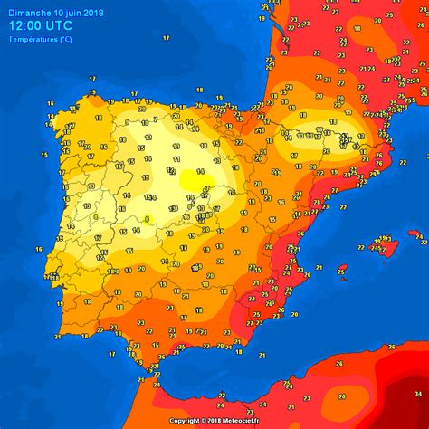 weerbericht europa kaart kaart