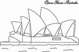 Opera House Coloring Sydney Australia Sidney Pages Famous Ready Kids Colouring Kidsplaycolor Bridge 82kb 395px Drawing Template Choose Board sketch template