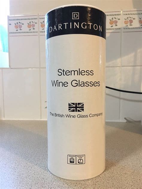 Dartington Stemless Wine Glasses Set Of Two In Exmouth Devon Gumtree