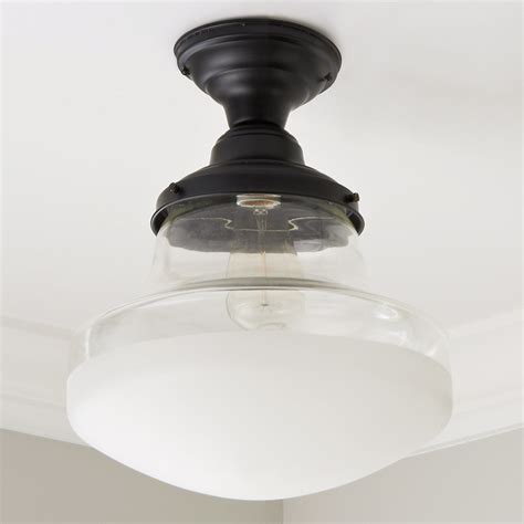 Retro Frosted Glass Ceiling Light Shades Of Light