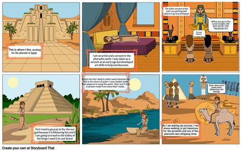 egyptian life storyboard by f5951c7c