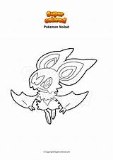 Colorare Ausmalbilder Noibat Urshifu Supercolored Gigamax Pokémon sketch template