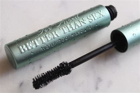 too faced better than sex waterproof mascara review