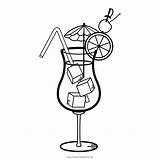 Daiquiri sketch template