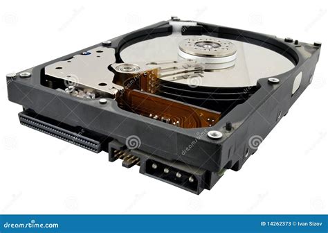hard disk drive stock  image